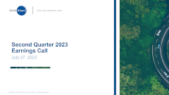 2023 Second Quarter Earnings Call Presentation 